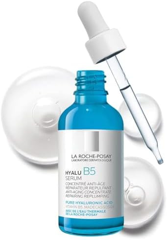 La Roche-Posay Hyalu B5 Pure Hyaluronic Acid Serum for Face, Vitamin B5 + Hyaluronic Acid + Madec... | Amazon (US)