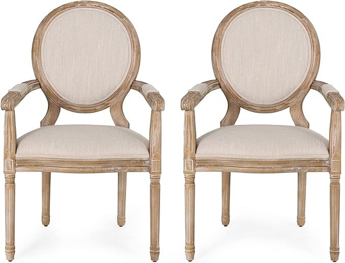 Christopher Knight Home Judith DINING CHAIR SETS, Wood, Beige + Natural | Amazon (US)