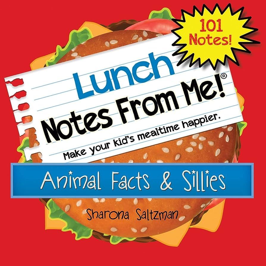 Notes From Me! 101 Tear-Off Lunch Box Notes for Kids, Animal Facts & Sillies, Fun & Educational, ... | Amazon (US)