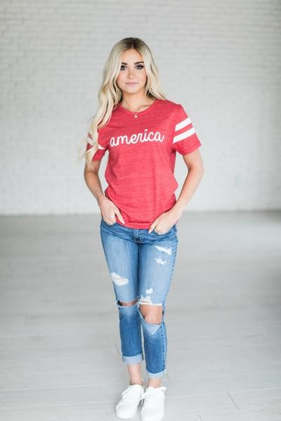America Tee | Mindy Mae's Market