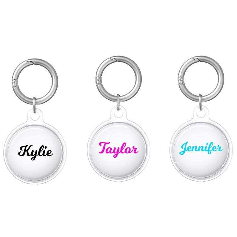 Custom Airtag Case with keychain Drop Scratch Protection Customized Name Airtags Case Personalize... | Etsy (US)