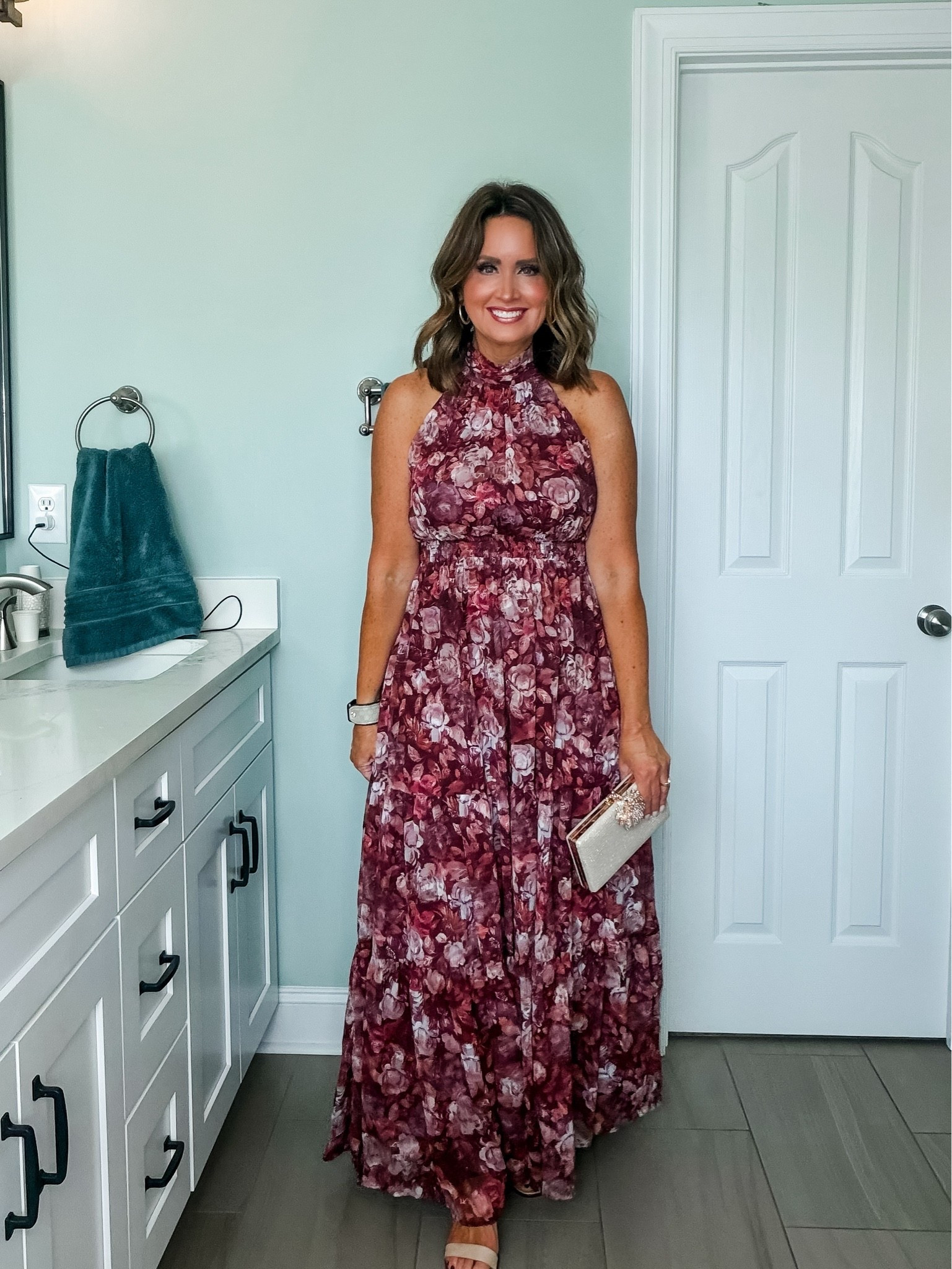 Wedding guest dress 
I recommend sizing down

#LTKootd #LTKOver40 #LTKWedding