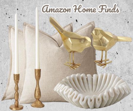 Amazon home finds, neutral home decor 



Ruffle bowl, decorative figurines, throw pillow covers, candle holders 

#LTKHome

#LTKActive #LTKU #LTKSeasonal #LTKVideo #LTKGiftGuide