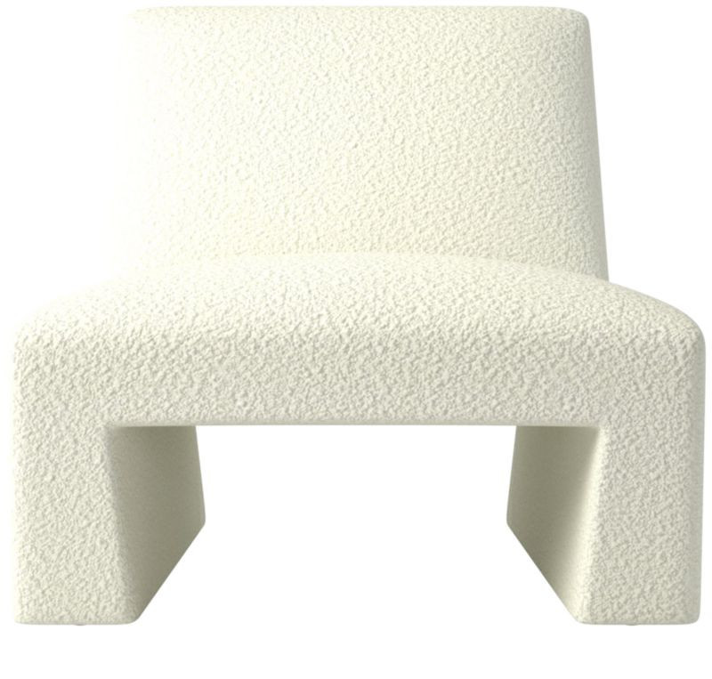 Dario Modern Cream Boucle Accent Chair + Reviews | CB2 | CB2
