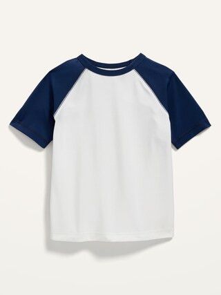 Short-Sleeve Color-Blocked Rashguard for Toddler Boys | Old Navy (US)