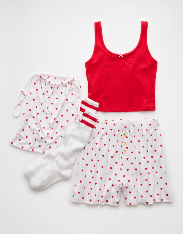 AE PJs & Socks Gift Set | American Eagle Outfitters (US & CA)