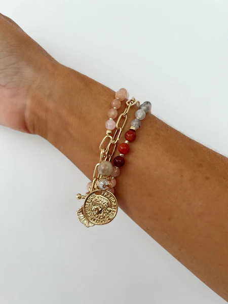 Precious Stone Bracelet Set | Lane 201 Boutique