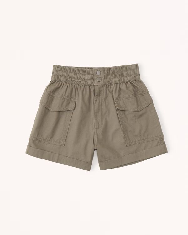 Women's Utility Cargo Shorts | Women's Clearance | Abercrombie.com | Abercrombie & Fitch (US)