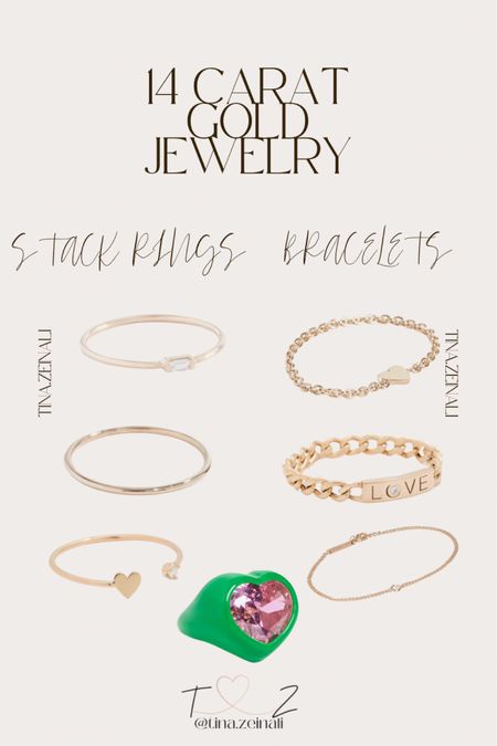 Stack rings, gold jewelry, gold bracelets, thin and sexy bracelets, love bracelets 

#LTKSeasonal #LTKstyletip #LTKU