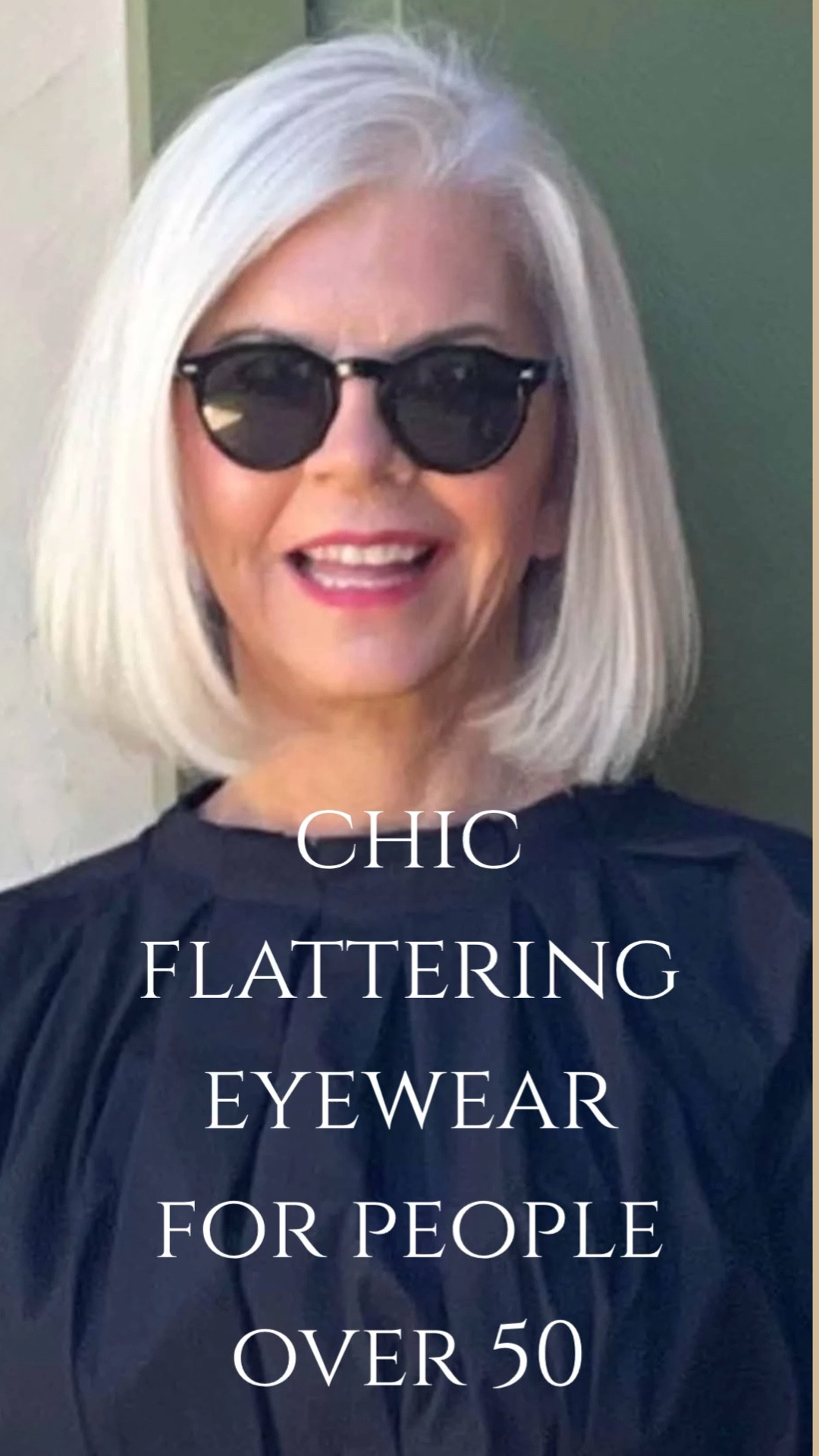 Chic Flattering eyewear for people over 50
#eyewear #sunglasses

#LTKOver40 #LTKStyleTip