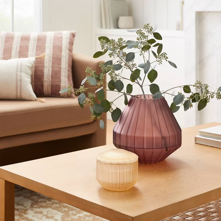 Fluted Glass Vase - Threshold™ designed with Studio McGee | Target