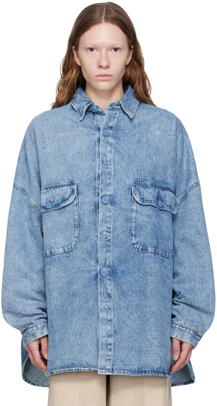 Blue Dallas Denim Shirt | SSENSE