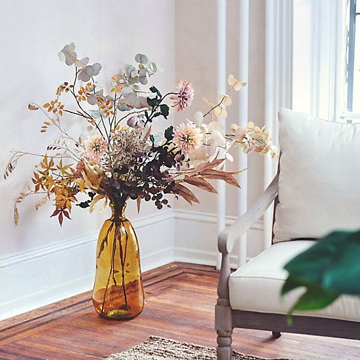 Shop the Look: An Autumn Harvest Faux Floral Arrangement | Terrain