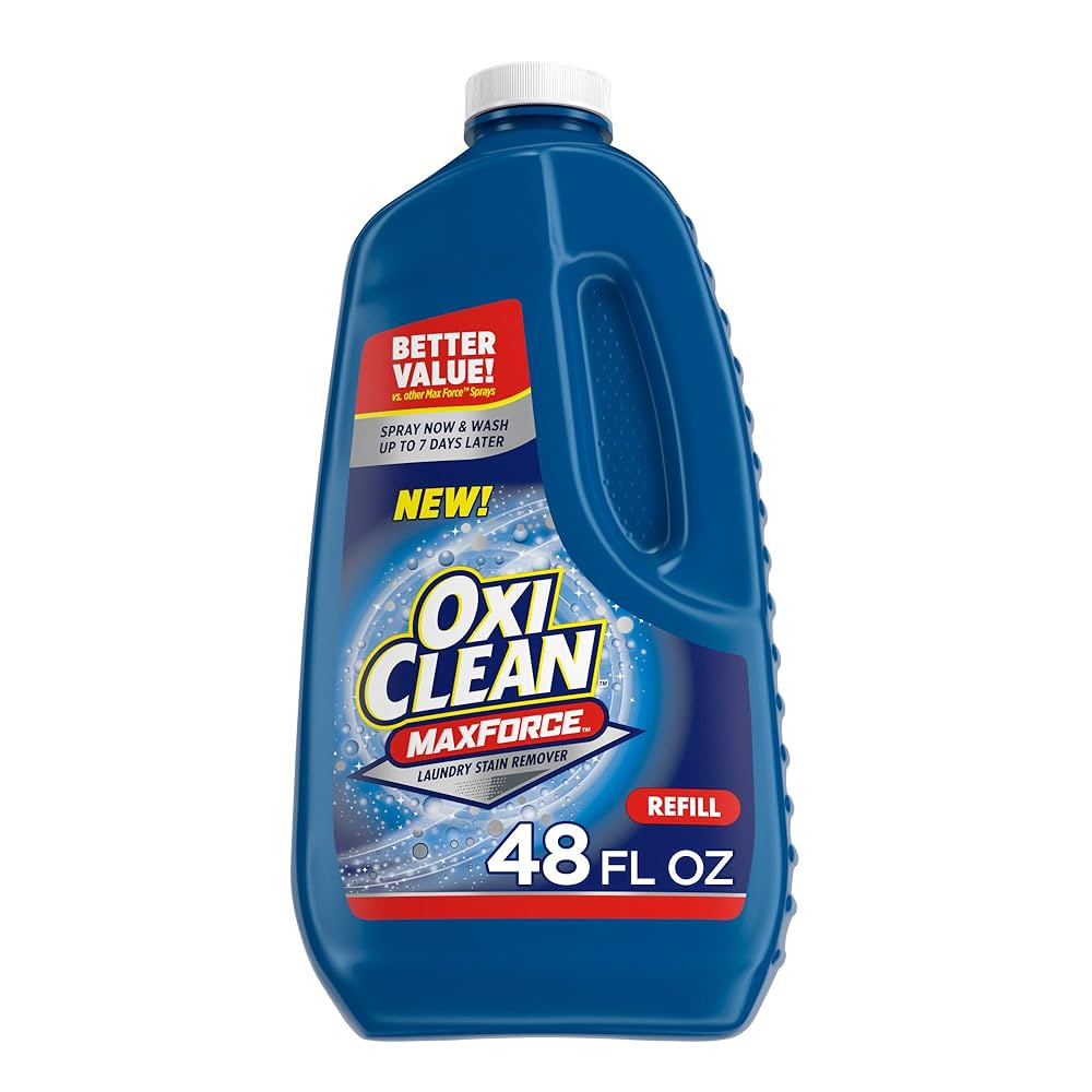 OxiClean Max Force Laundry Stain Remover Spray Refill, 48 fl oz | Amazon (US)