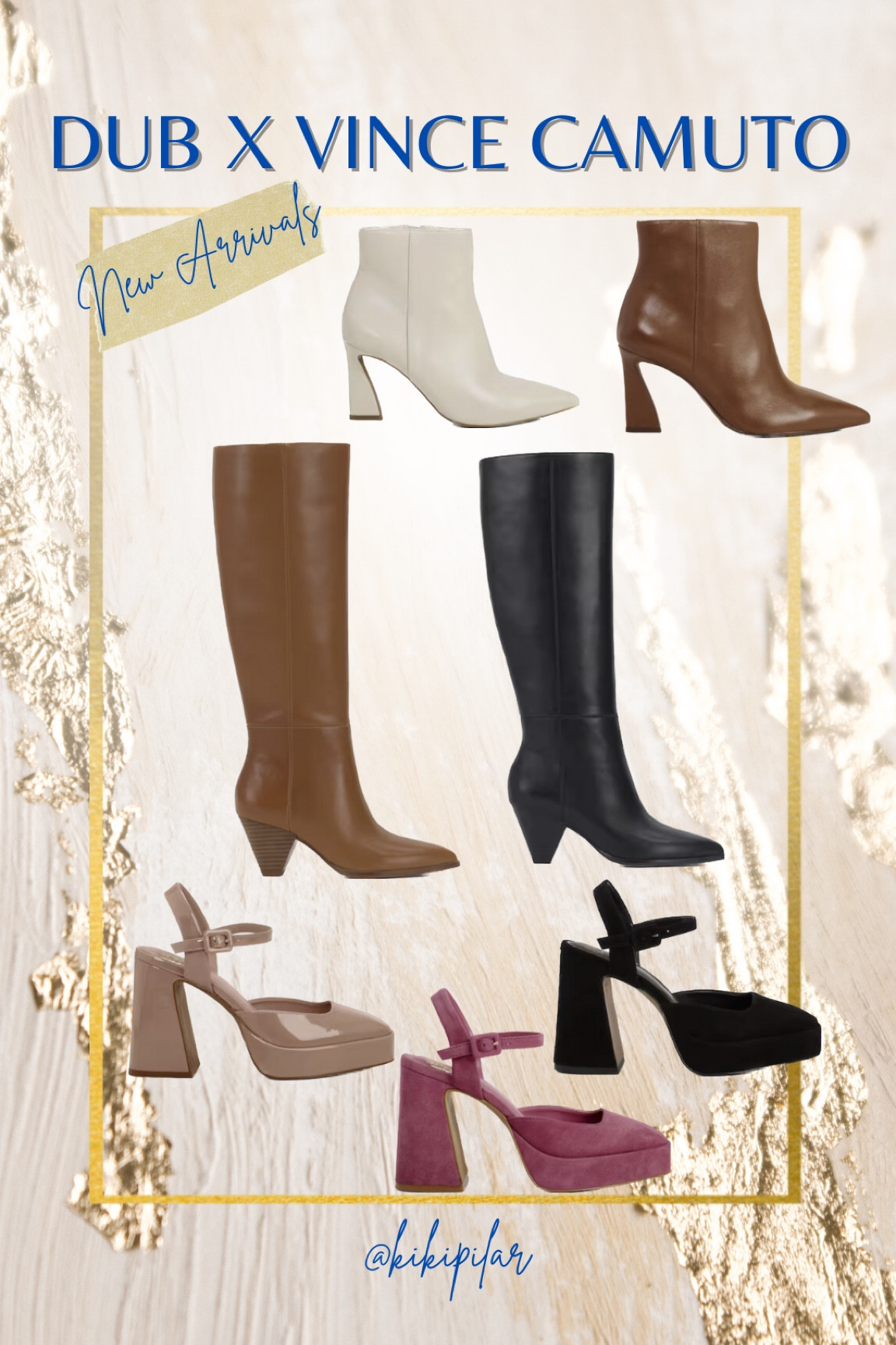 Dressup buttercup x Vince Camuto collab
New arrivals
Dede Raad
Shoes
Shoes for fall
Fall shoes
Boots
Leather boots
Booties
Leather booties
Bone color
Suede heels
Platform heels
Leather heels
Closed toe heels
Holiday shoes


#LTKSeasonal #LTKHoliday #LTKshoecrush