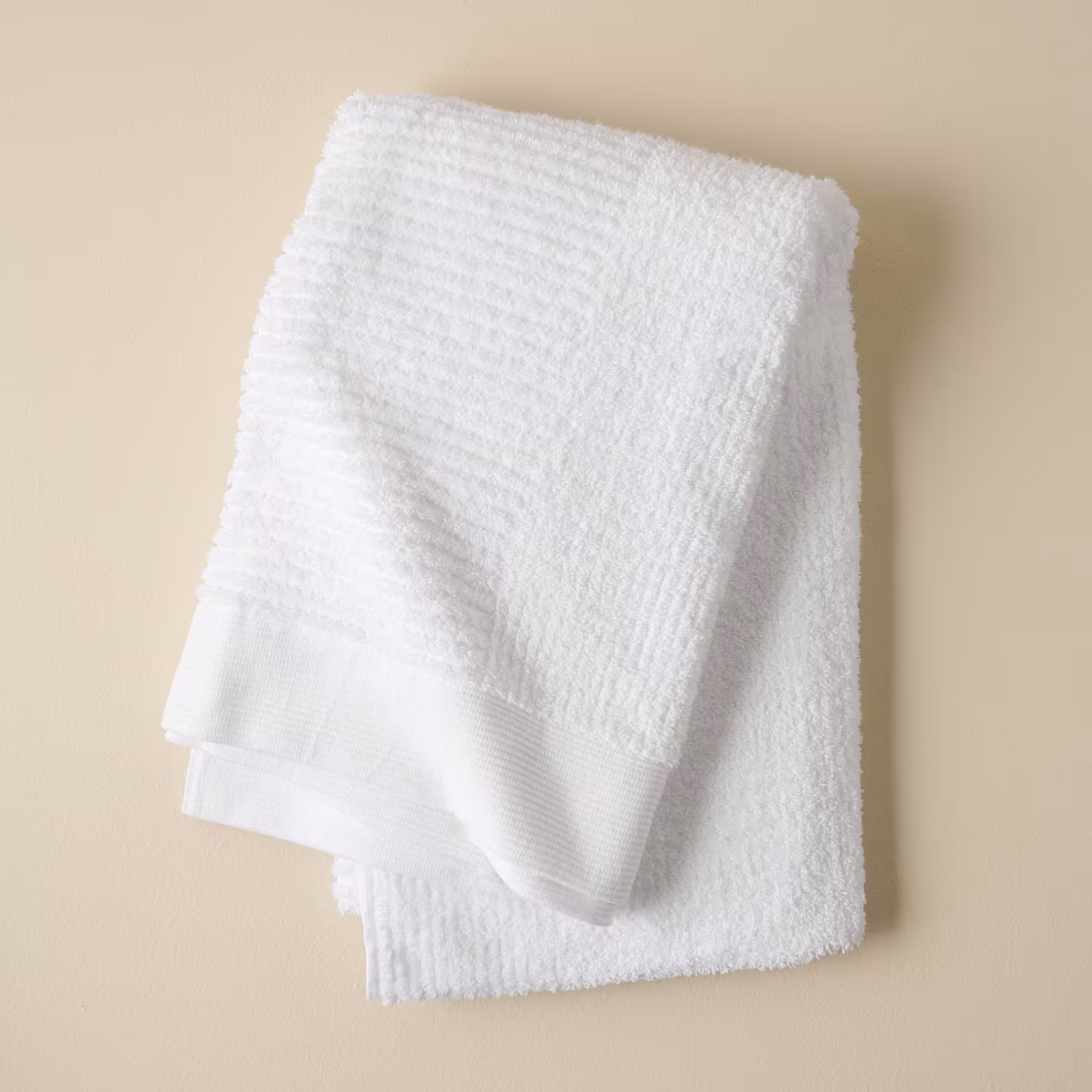 White Textured Towel | Magnolia