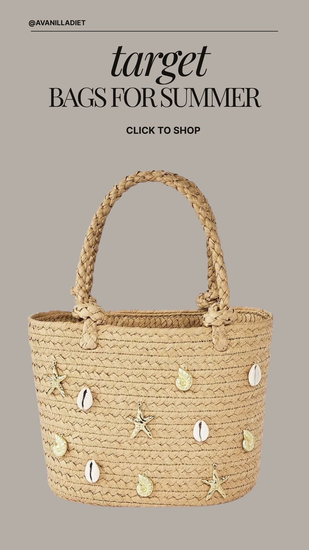 Love this bag for a beach vacay! 🐚

#LTKgrwm #LTKSeasonal
