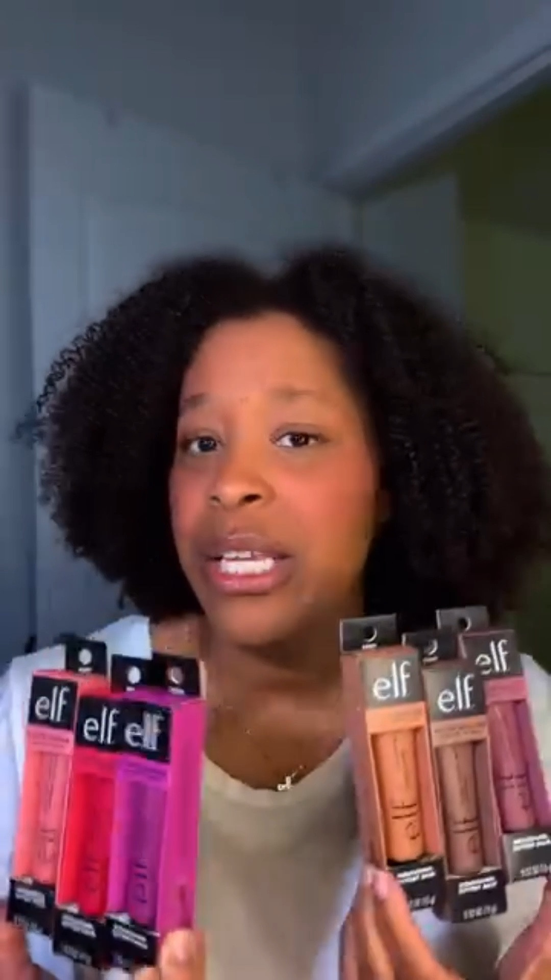 Let’s try on the @e.l.f. Cosmetics Glow Reviver Melting Lip Balm #elfcosmeticsreview #dupes #affordablemakeup #summerfridayslipbalm