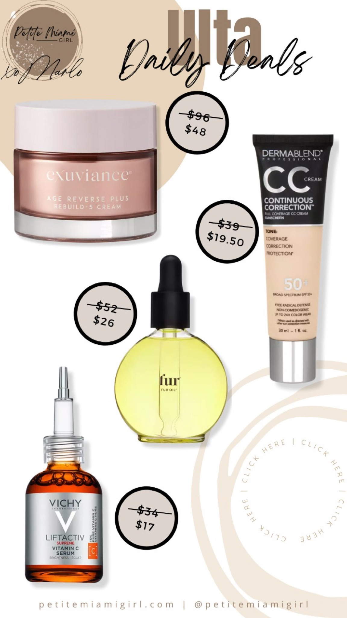 Ulta's Daily Deals.

#LTKsalealert #LTKunder50 #LTKbeauty