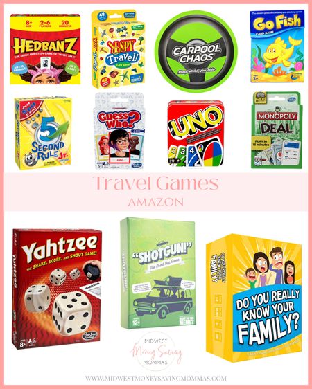 Amazon Travel Games

Travel  family games  card games 

#LTKSeasonal #LTKtravel #LTKfamily