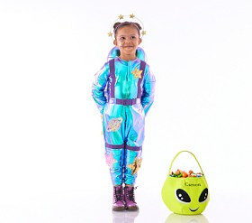 Open Box: Light Up Cosmic Sparkle Astronaut Costume, 7 - 8Y | Pottery Barn Kids
