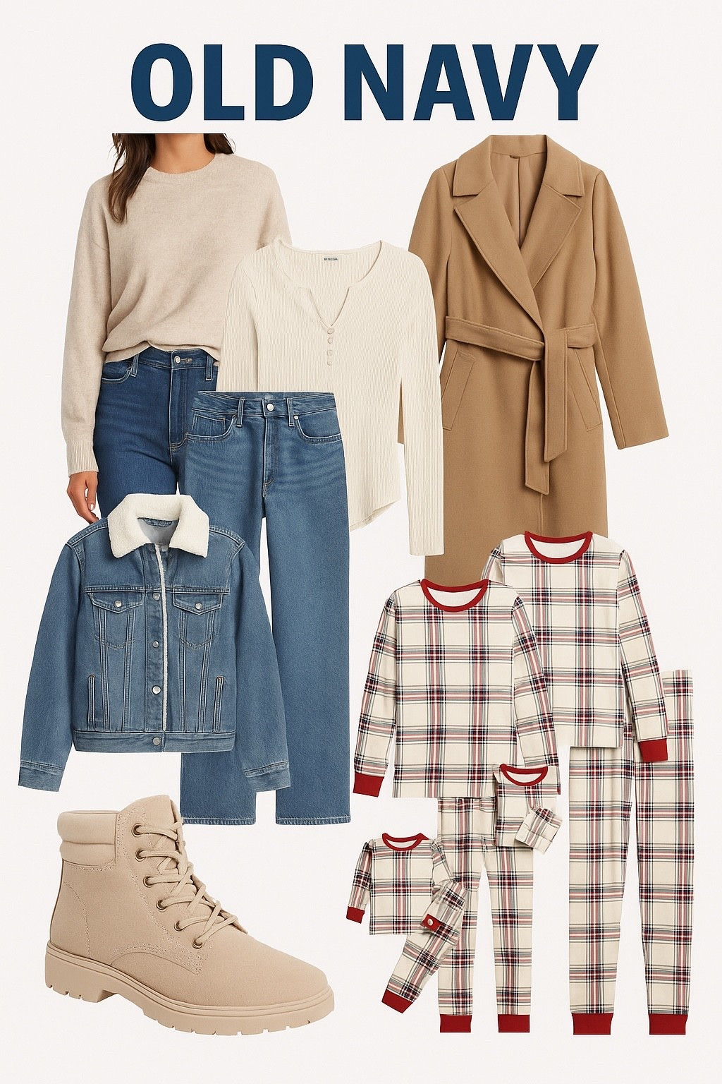 Matching PJs and everyday staples that feel like you. 👨‍👩‍👧‍👦
Old Navy’s 50% off sale means the whole crew can cozy up without breaking the bank.

🧣My picks: sherpa-lined denim, soft neutrals, and plaid that works all season.
Family photo or fireside movie night—you’re covered.

#ltkfamily #oldnavy50off #cozyseason #ltksalealert #matchingoutfits #fallcapsule
#oldnavy

#LTKSaleAlert #LTKStyleTip #LTKU
