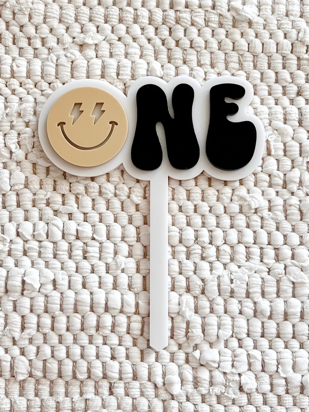 One Cake Topper | Acrylic Cake Topper | First Birthday Party Decor | One Happy Dude | One Cool Du... | Etsy (US)