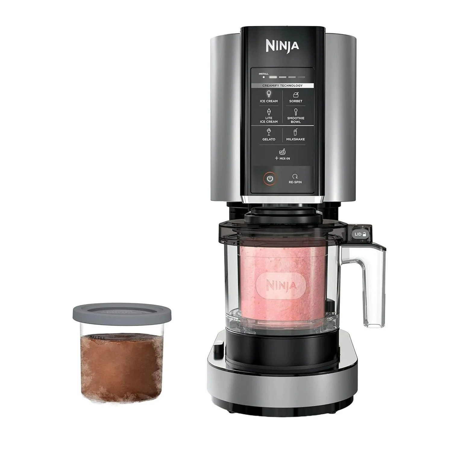Ninja NC301 CREAMi, Ice Cream, Gelato, Milkshake, Sorbet, and Smoothie Bowl Maker, 7 One-Touch Pr... | Walmart (US)