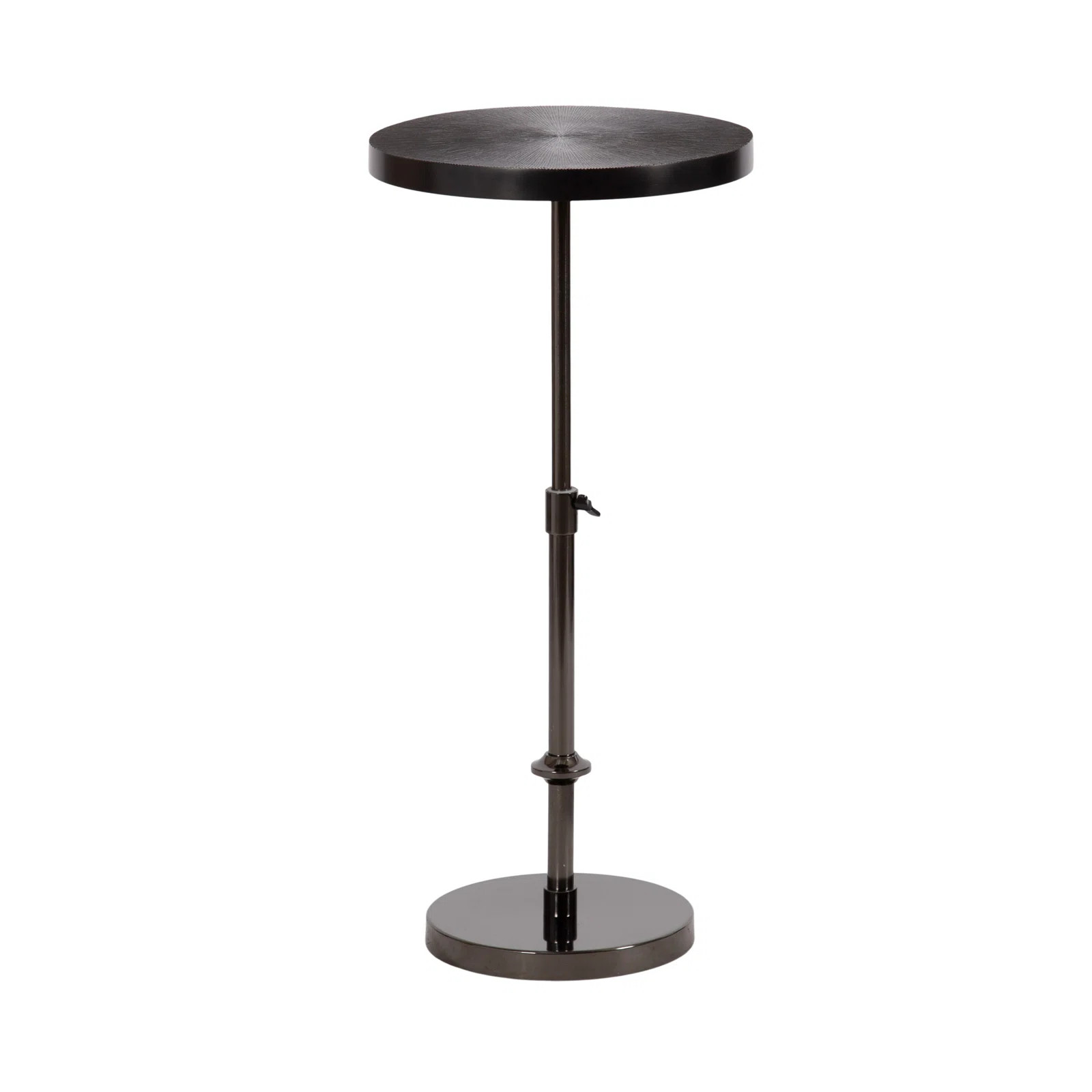 Traditional Adjustable-Height Metal Pedestal Table | Wayfair North America
