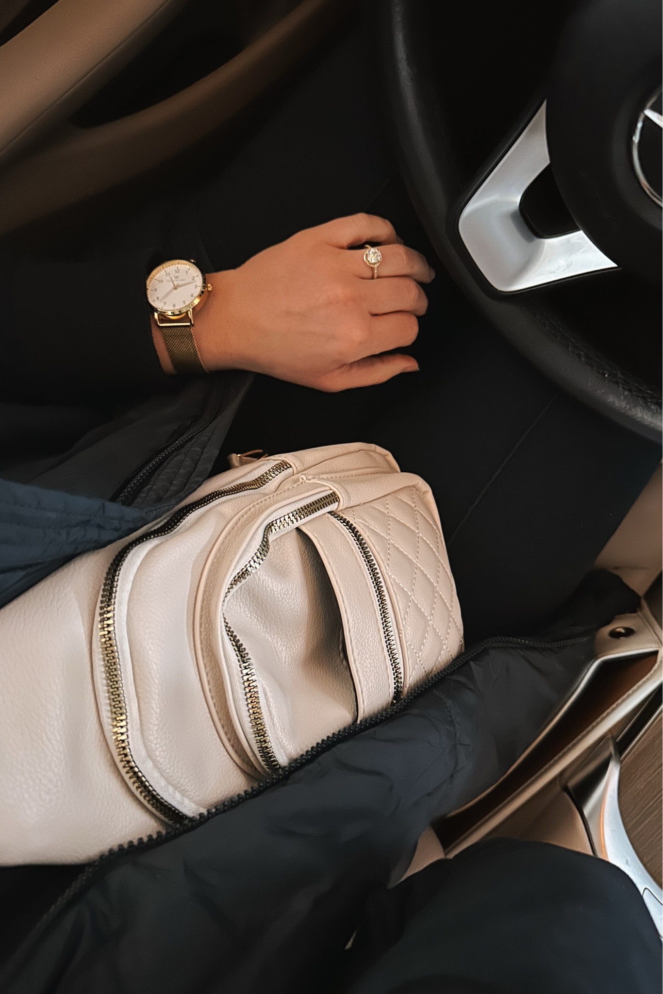 Sling bag. Watch. Black sweatpants and cropped sweatshirt set, now only avail in white/gray/pink, wearing M, it’s a little snug
Oversized vest in M, must have! 

#LTKFindsUnder50 #LTKStyleTip #LTKSeasonal