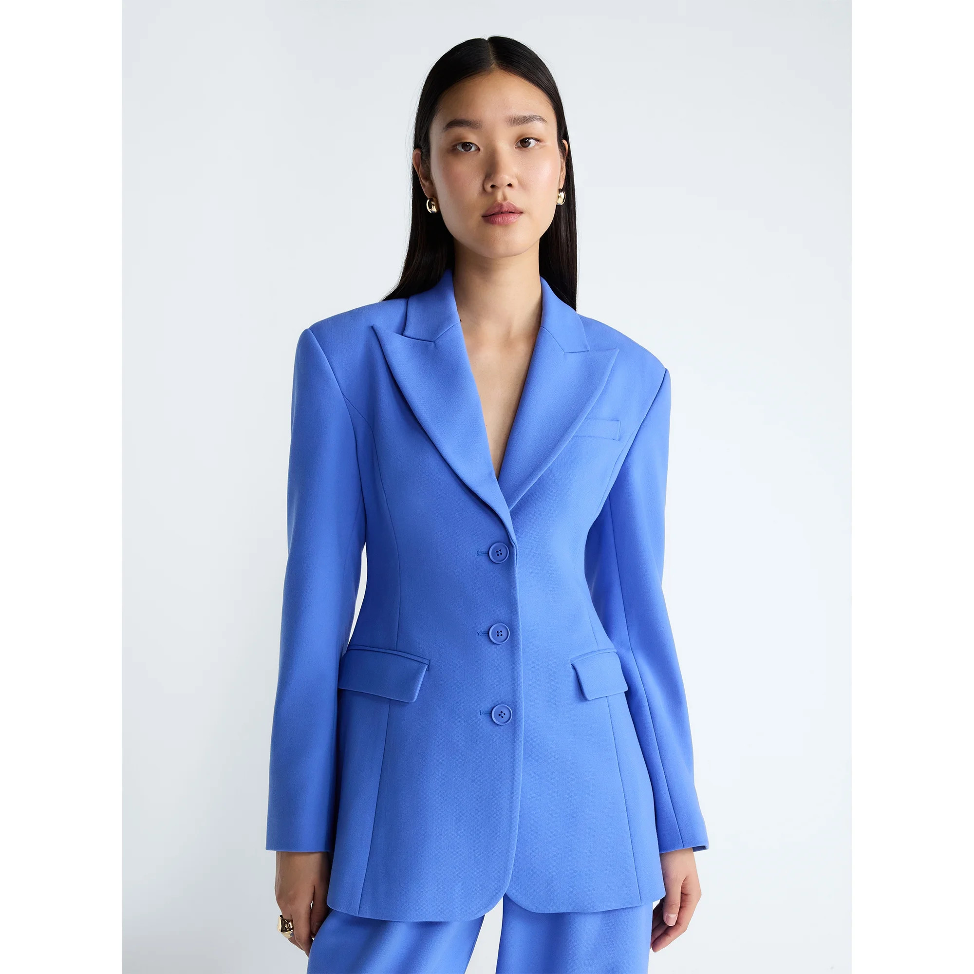 Devil Wears Prada Scoop Collection Women's and Women’s Plus Single Breasted Blazer, Sizes XS-4X | Walmart (US)
