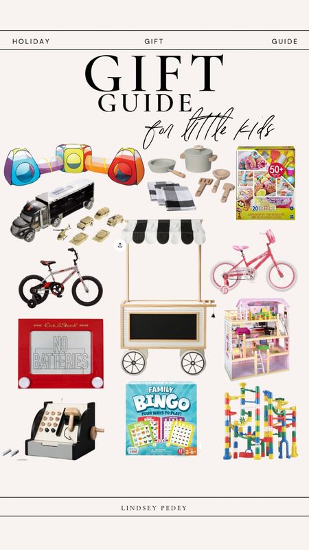 Gift guide for little kids 

Target finds , Target Black Friday weekend , cyber Monday , gifts for kids , family gifts , bikes , indoor play , play kitchen , play-doh , marble run , kid games , hearth & hand toys , wooden toys 

#LTKkids #LTKGiftGuide #LTKsalealert