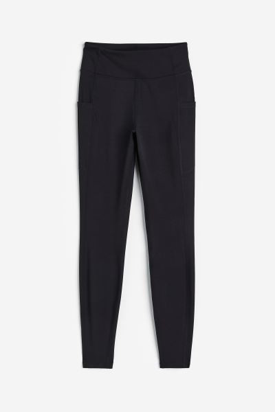 DryMove™ Pocket-detail sports tights | H&M (UK, MY, IN, SG, PH, TW, HK)