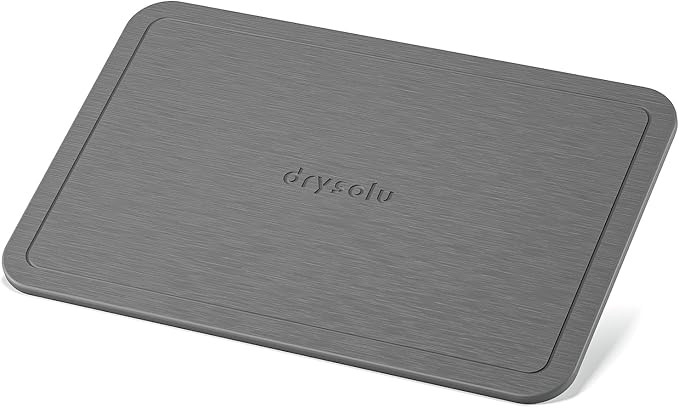DRYSOLU Stone Bath Mat Diatomaceous Earth Bath Mat Stone Shower Mat Fast Water Drying Ultra Absor... | Amazon (CA)