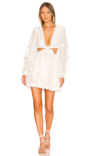 x REVOLVE Amiya Mini Dress in White | Revolve Clothing (Global)