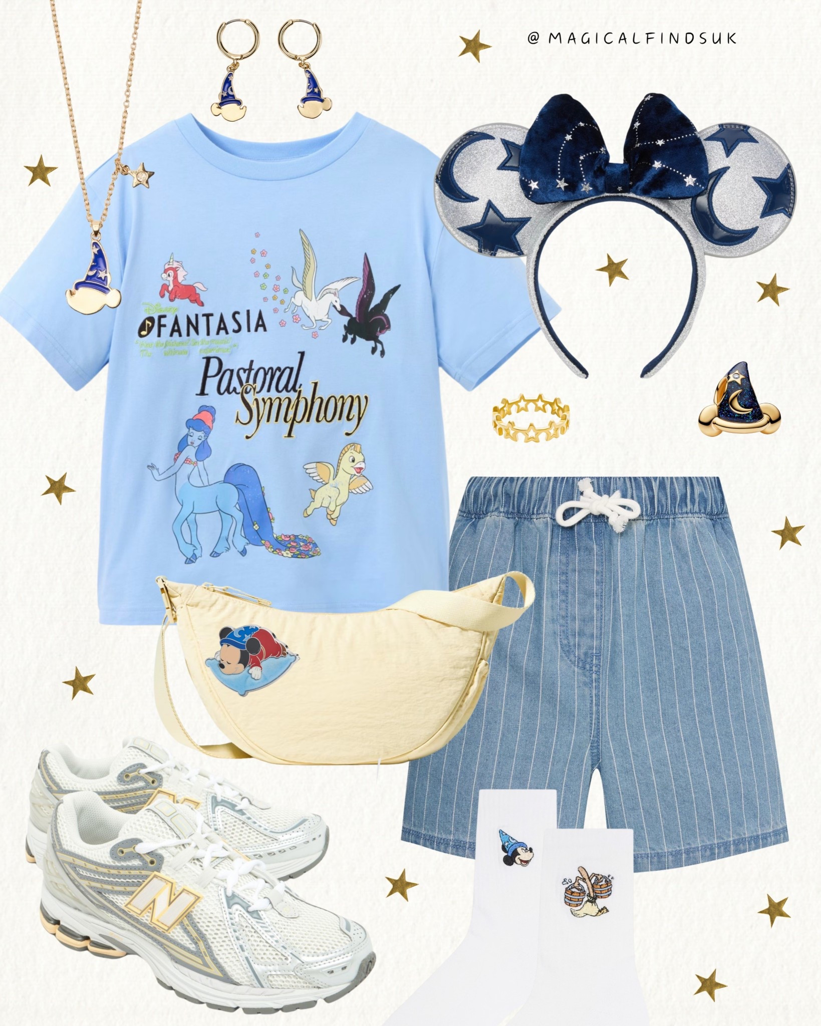 Disney Park outfit inspo: Fantasia 💙🪄