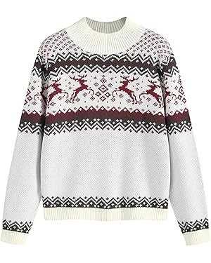 ZAFUL Women's Cropped Turtleneck Sweater Lantern Sleeve Ribbed Knit Pullover Sweater Jumper | Amazon (US)