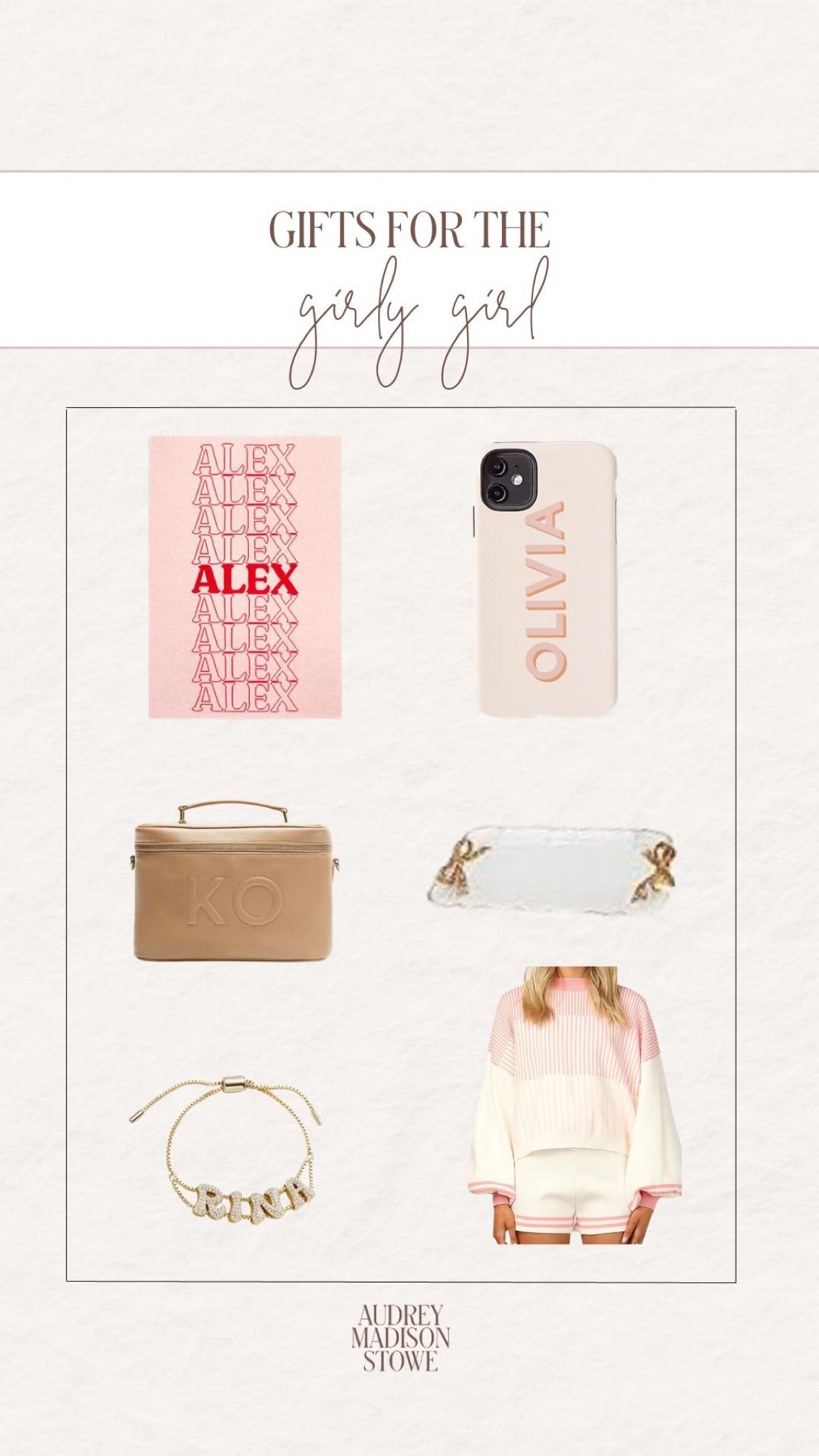 gift ideas for the girly girl! 💗 Know someone who loves all things pink & bows? Here are some gift ideas for her! 20% off the custom gifts with code HURRY

#LTKHoliday