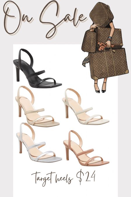Target heels on sale 

#LTKunder50 #LTKshoecrush #LTKsalealert