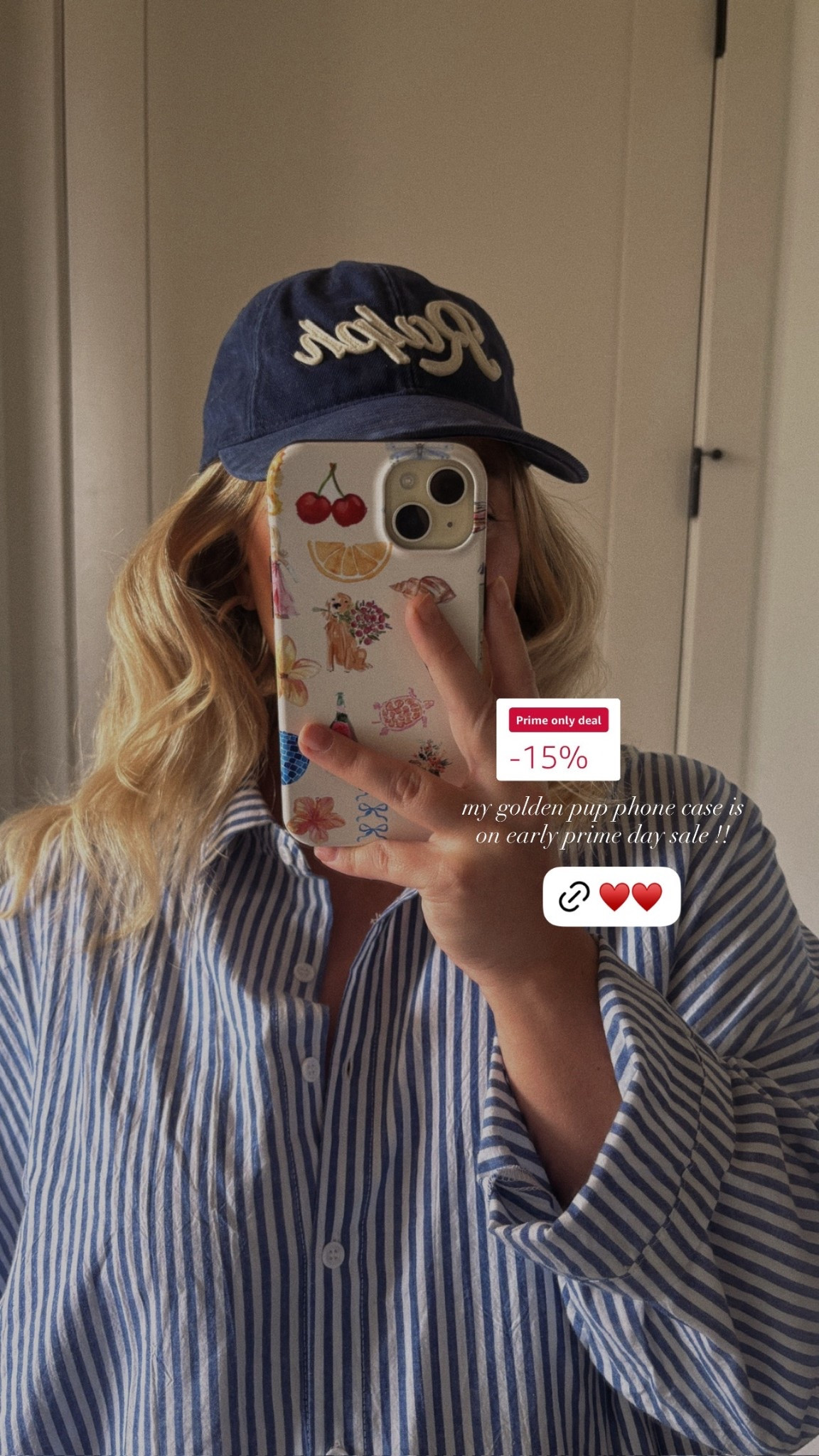 golden retriever amazon phone case on sale !! early prime day deal !! 