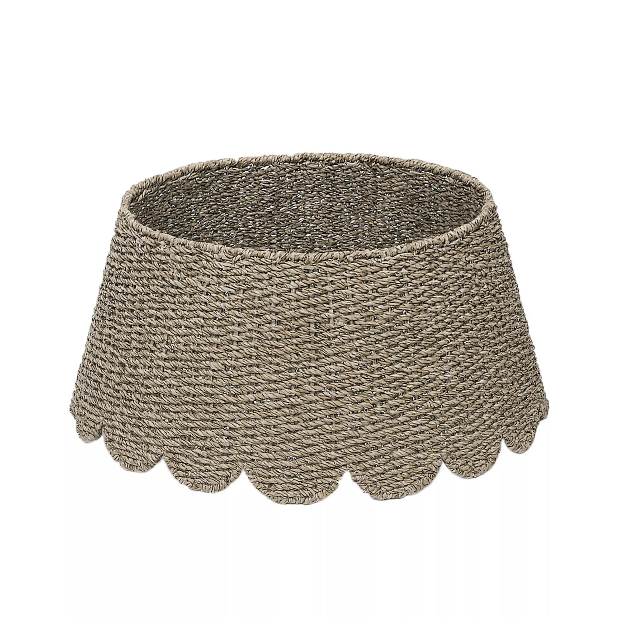 St. Nicholas Square® Scalloped Seagrass Christmas Tree Collar | Kohl's