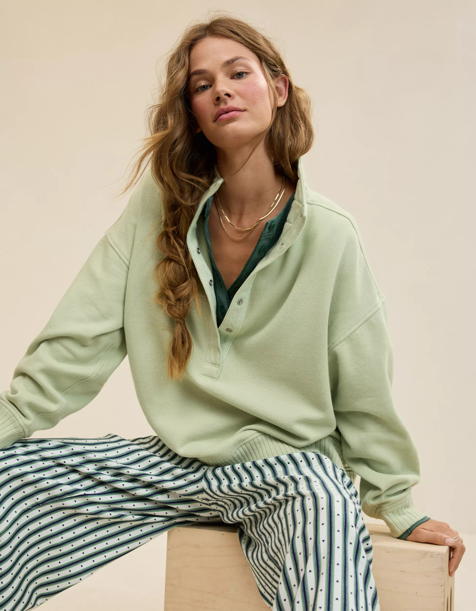 Aerie Oh Snap! Sweatshirt | Aerie