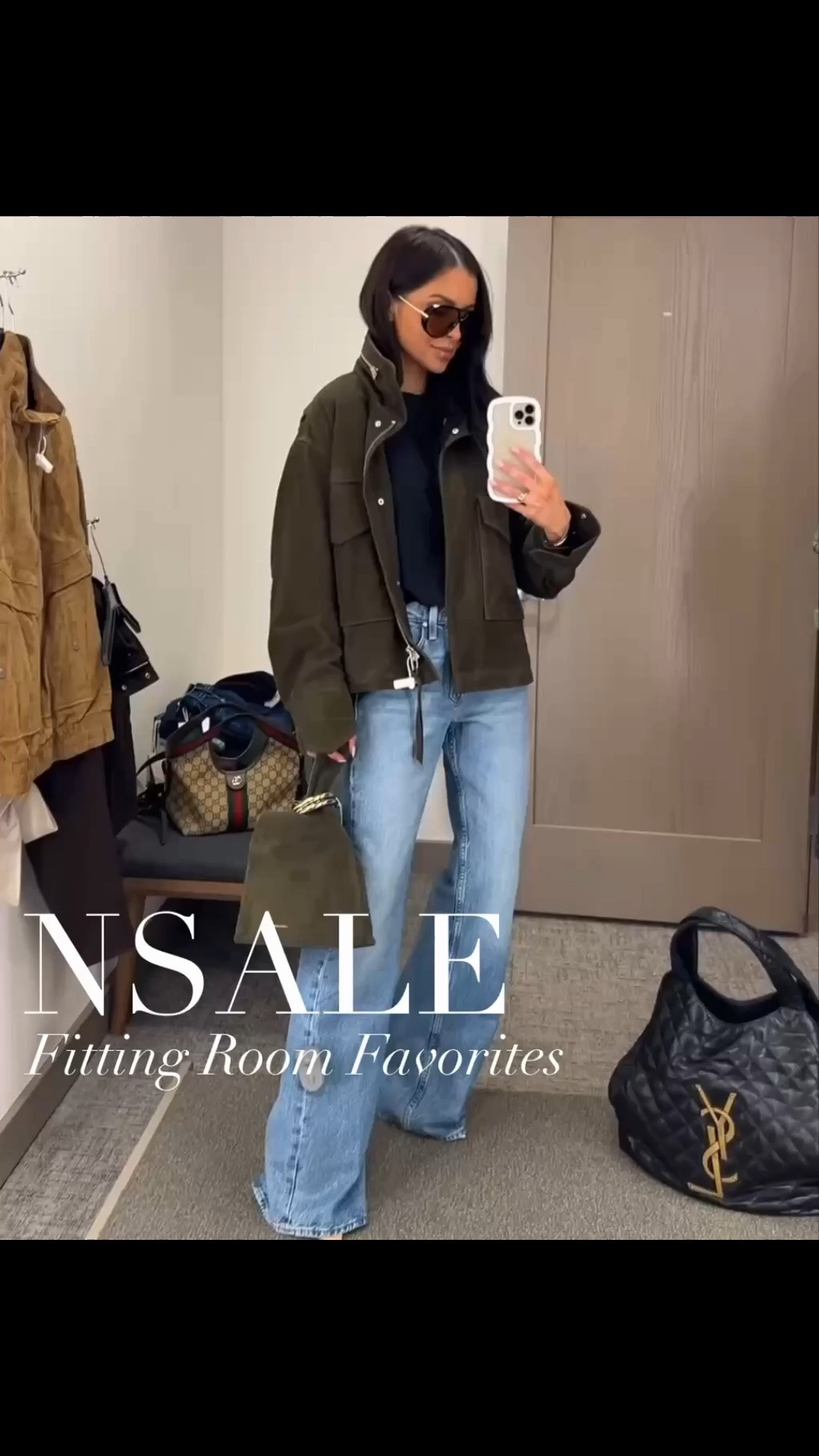 My favorite jeans that I tried on at the NSALE today 
Mother bookie jeans

@nordstrom #nsale

#LTKSaleAlert #LTKSeasonal #LTKOver40