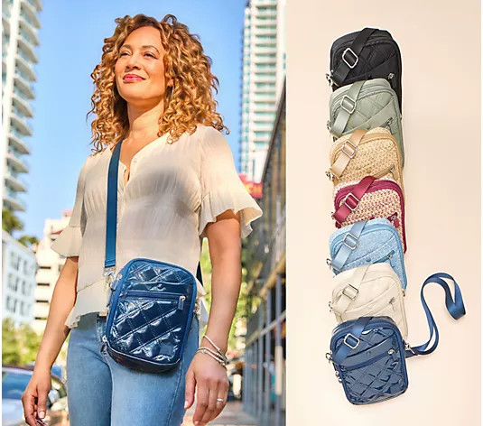 Make Your Selection: IHKWIP Sidekick Quilted Crossbody | QVC