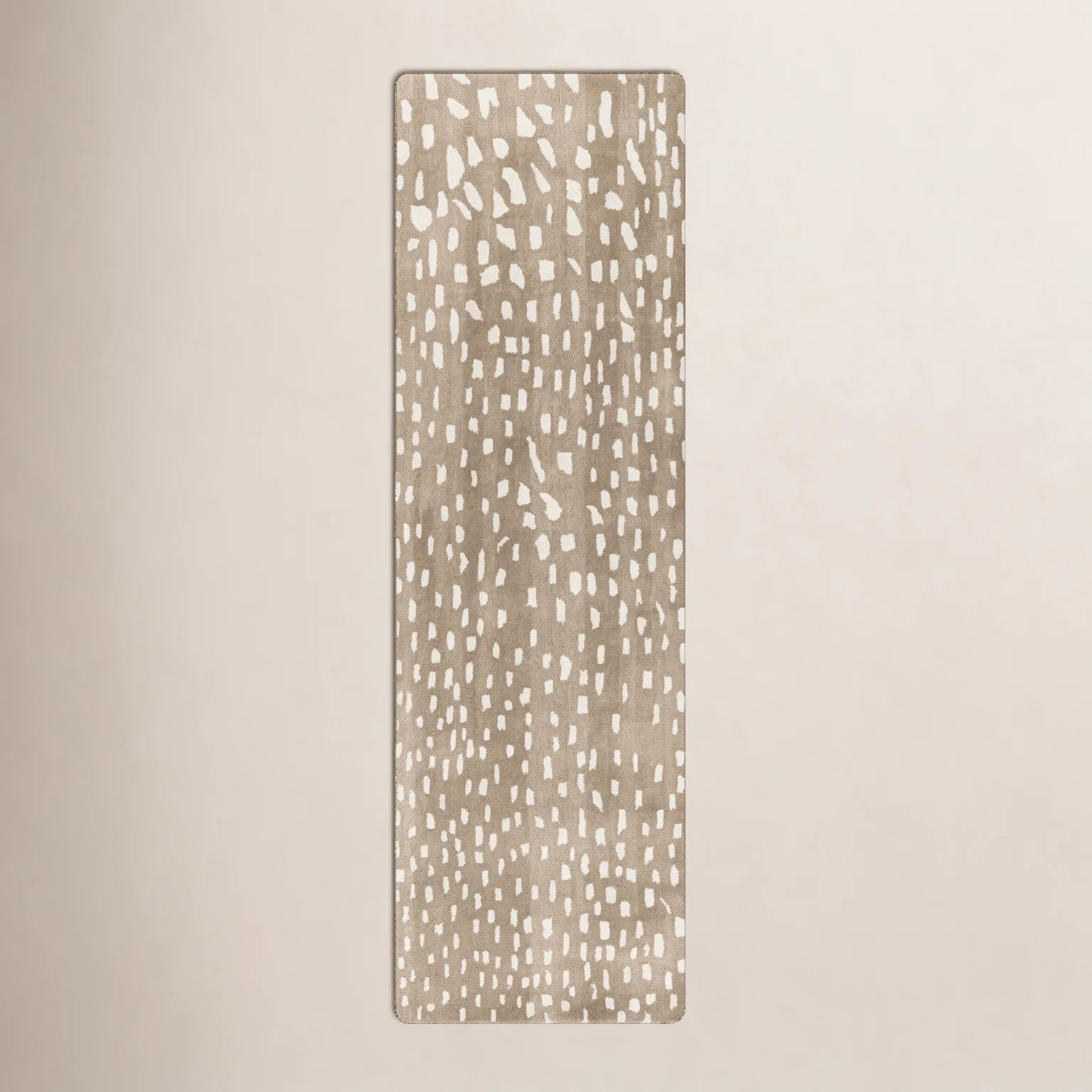 Jona Animal Print Handmade Tufted Wool Light Brown/Tan/Cream Area Rug | Wayfair North America