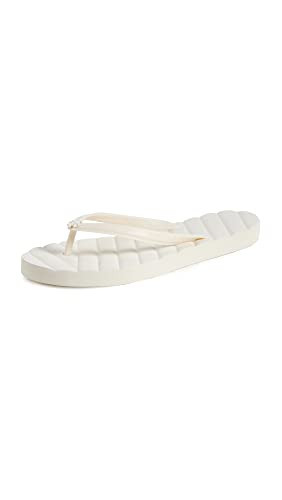 Tory Burch Women's Kira Flip Flops, Ivory/Ivory/Ivory Eva, White, Off White, 9 Medium US | Amazon (US)
