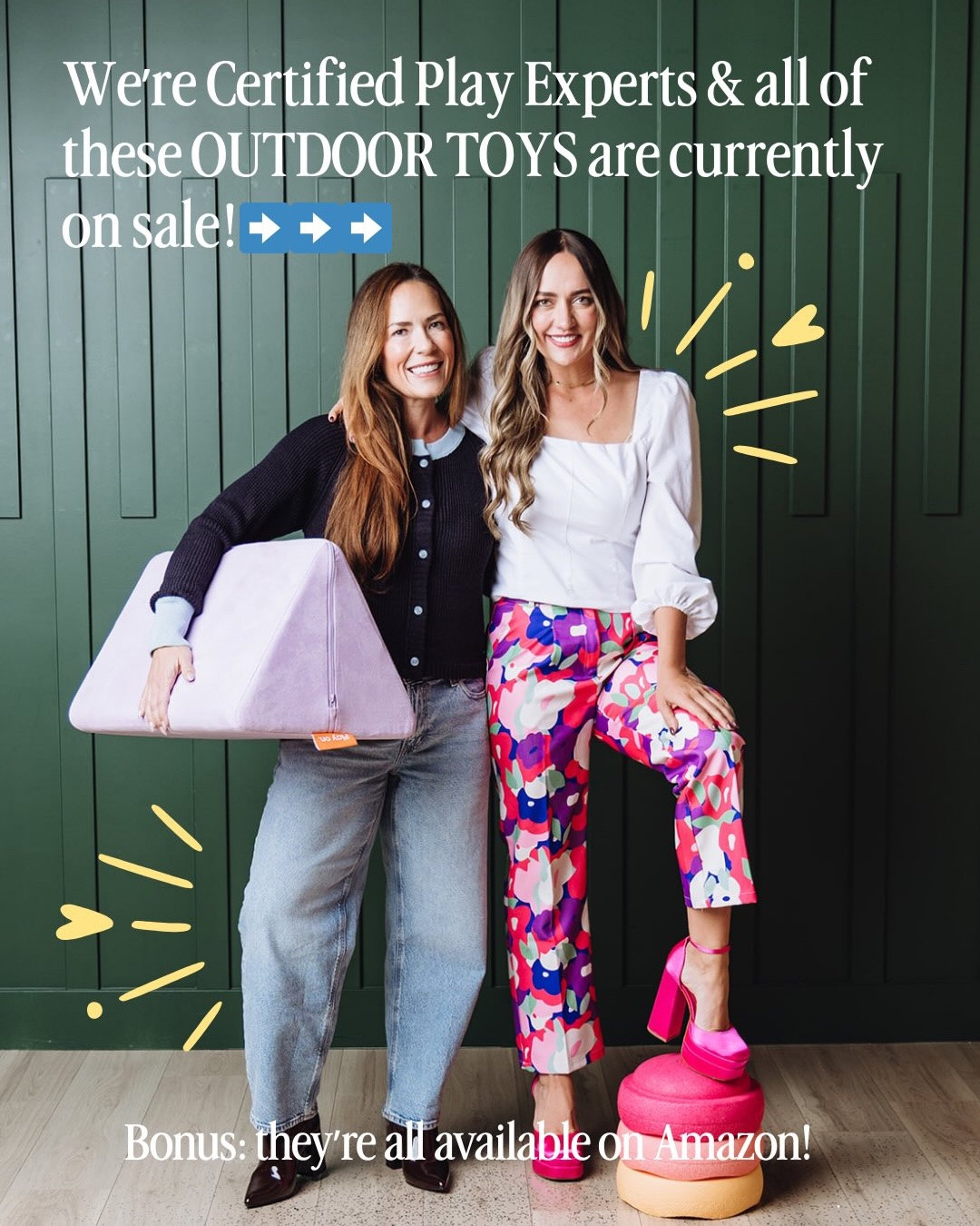 RUNNNNN to Amazon because all of these outdoor toys are currently on MAJOR sale and we don’t want you to miss it!🤩🏃‍♀️

We are a sucker for a good sale so we went through our 2026 outdoor toy catalog and pulled a whole bunch of our favorites that are on sale on Amazon right now. Do you spy any of YOUR favorite finds?🍉✨ #toytestingsisters