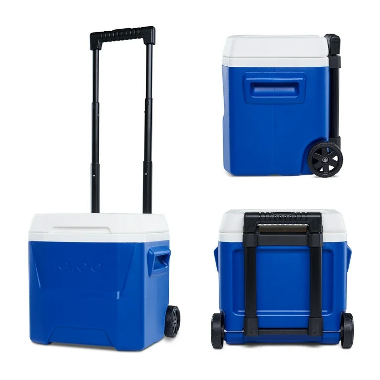 Igloo 16 QT Laguna Ice Chest Cooler with Wheels, Blue | Walmart (US)