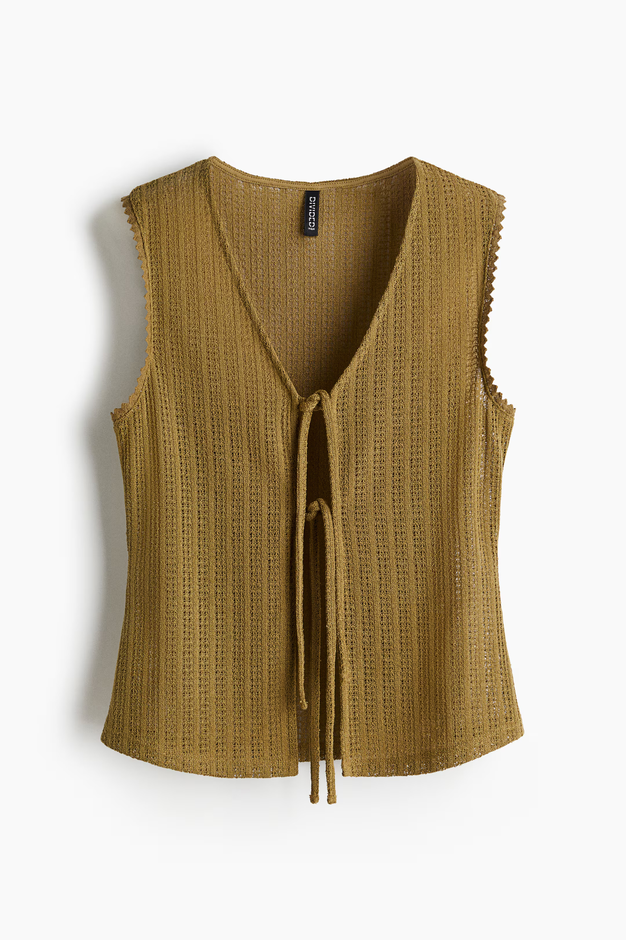 Knit Tie-Front Top | H&M (US + CA)