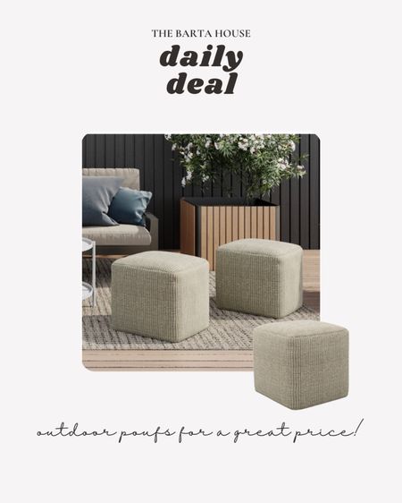 Daily deal: outdoor or indoor pours! Only $114 for both/ I love the texture! 

#LTKHome #LTKSaleAlert